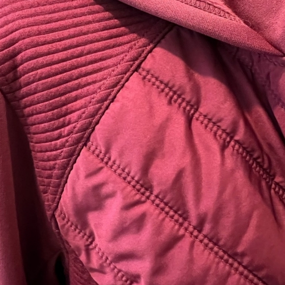 🆕️TEK GEAR Hoodie Jacket Burgundy - Picture 2 of 3
